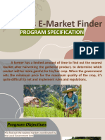 Bernardino - Joana - Prog Specification - Farmers E-Market Finder
