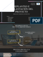 Replanteo e Implantación Del Edificio