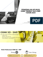 Presentasi Petunjuk Teknis Aplikasi OSNK 2024