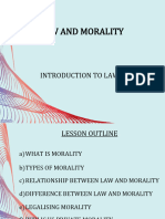 4) Law and Morality