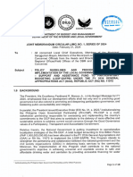 DBM Dilg Joint Memorandum No 1 S 2024