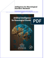 Artificial Intelligence For Neurological Disorders Abraham full chapter