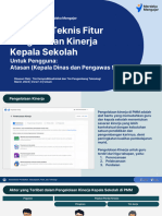 Panduan Teknis Fitur Pengelolaan Kinerja Kepala Sekolah - Untuk Atasan (Dinas Dan Pengawas)