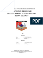 Laporan Observasi Praktik Pembelajaran Dengan Rekan Sejawat