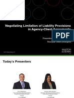 Negotiating Contractual Limitations of Liability Provisions PDF