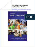 Successful Project Management Seventh Edition Baker Full Download Chapter