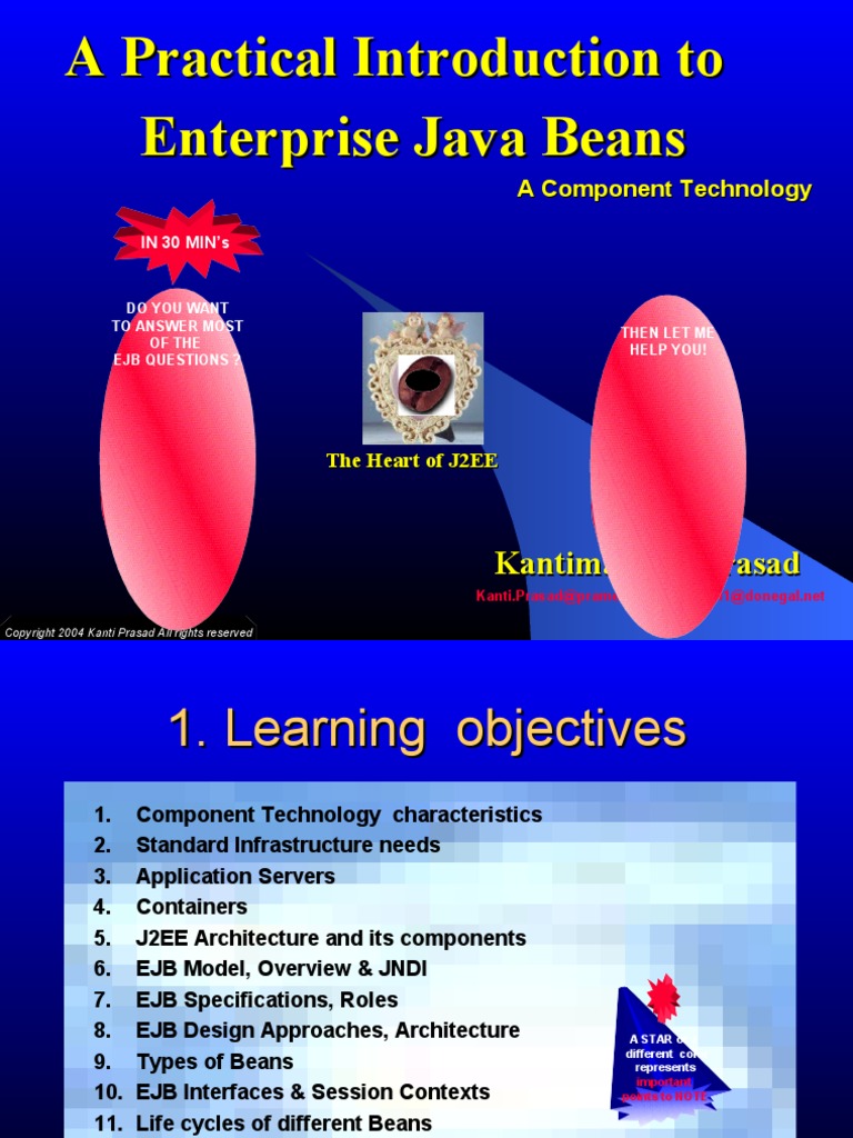 A Practical Introduction To Enterprise Java Beans | PDF | Enterprise ...