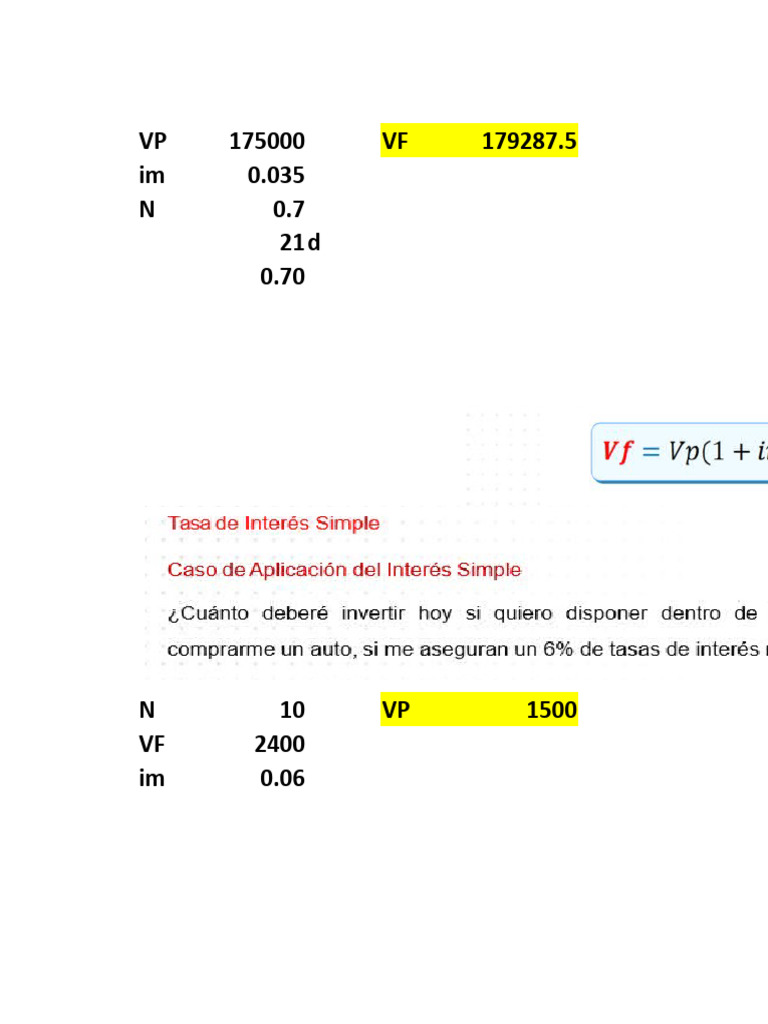 Conversión de Tasas de Interés y Cálculos Financieros | PDF | Sector ...