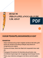 HK Pidana Adat