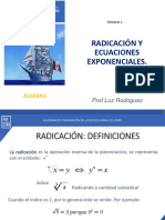 S2 - Radicación - Ec. Exponenciales