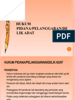 HK Pidana Adat