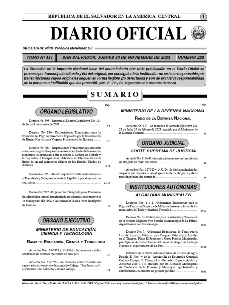 Decreto no 900 disposiciones transitorias que declaran como renta