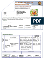 Proyecto de Aprendizaje N°11 Jardin