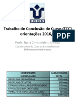 2016-04-26 - Reuniao Sobre TCC - Orientacoes Gerais