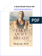 To Take A Quiet Breath Fearne Hill Ebook Full Chapter