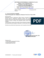 Surat PKKM - Kepala UPT SDN 334 GRESIKK