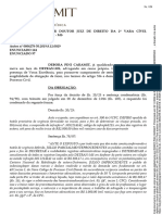 Excelentíssimo Senhor Doutor Juiz de Direito Da 2 Vara Cível Dacomarca de Naviraí - Ms