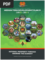 PNG Medium Term Development Plan IV (2023-2027)