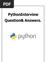 Python Interview Questions