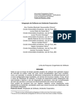 Integração de Software em Ambiente Corporativo