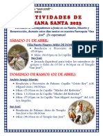 Afiche de Semana Santa