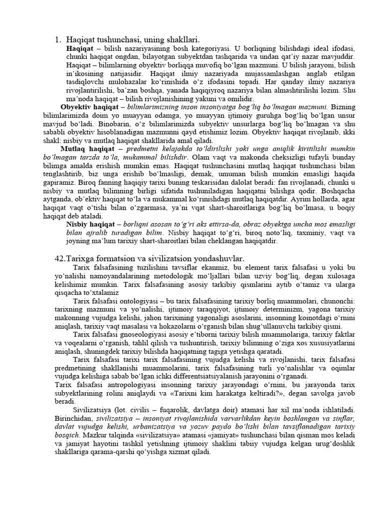 Org 2 k fal oraliq 88 nazorat pdf