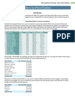 6 - Intro To Pivot Tables