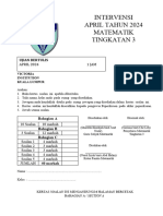 Intervensi Matematik Tingkatan 3