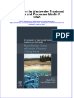 Development in Wastewater Treatment Research and Processes Maulin P Shah Full Chapter