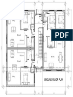 Ground Floor Plan - Working Drawing