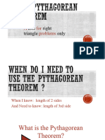 PYTHAGOREAN THEOREM