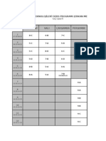 BT Dersİ Haftalik Ders Programi