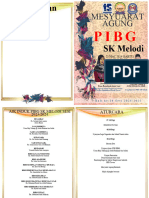 Buku Program Mesyuarat Pibg SK Melodi