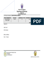 C. Budget Proposal Template Gad