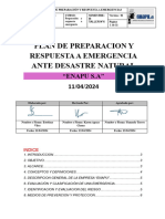 Plan de Emergencia Profesor Humberto