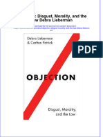 Objection Disgust Morality And The Law Debra Lieberman download pdf chapter