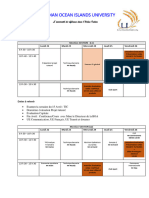 EDT GESTION Semaine Du 21 Avril 24