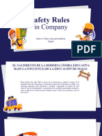 Safety Rules in Company by Slidesgo