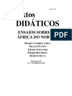 Fanon, Franz - Argélia Se Desvela. em ENSAIOS SOBRE A África Do Norte - Textos Didáticos