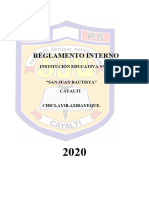 Reglamento Interno 2020-SJB
