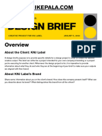 Design Brief Professional Doc in Yellow Black Grey Bold Modern Style - Compressed