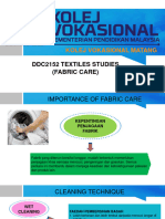 DDC2152 TEXTILES STUDIES (FABRIC CARE)