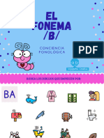 Cuaderno Fonema B