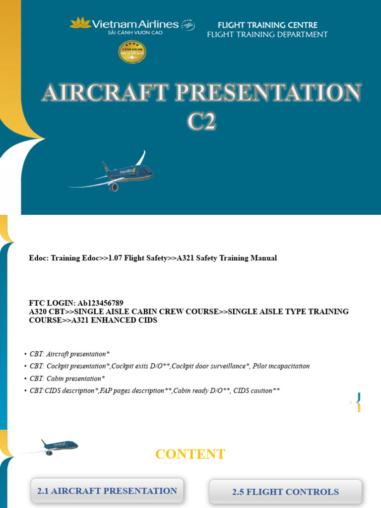 C2-Ac Presentation | PDF | Aircraft | Landing Gear
