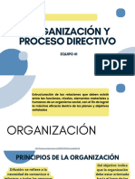 Organización y Proceso Directivo