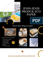 Jenis-Jenis Produk Eco Paper