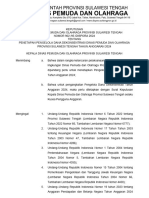 SK Penetapan Pengelola Dana Dekonsentrasi Dispora Prov Sulteng Tahun Anggaran 2024