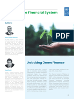 Policy Brief - Greening The Financial System of Pakistan