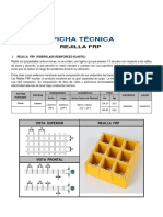 Ficha Tecnica REJILLA FRP ISO 38x38