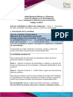 Guía de Actividades y Rúbrica de Evaluación - Unidad 2 - Tarea 3 - Asociación de Redes Cerebrales, Principios, Pautas y Puntos de Control DUA